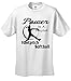 Softball T-Shirt Power In A Ponytail