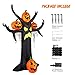 YIHONG 10 Ft Halloween Inflatables Dead Tree with Pumpkins Decorations - Blow up Party Decor for Indoor Outdoor Yard with LED Lights