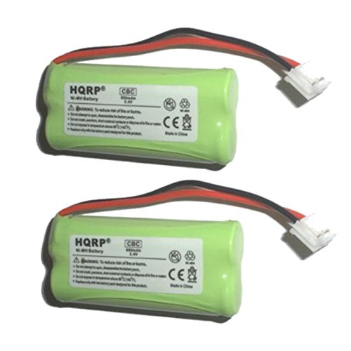 HQRP2-Pack Phone Battery Compatible with VTech CS6209 / CS 6209, CS6219 / CS 6219, CS6219-2 / CS 6219-2 Cordless Telephone