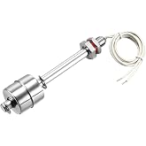 uxcell Stainless Steel Float Switch for Water Pump Tank Swimming Pool Garden Pond Liquid Water Level Sensor M10 116mm Length