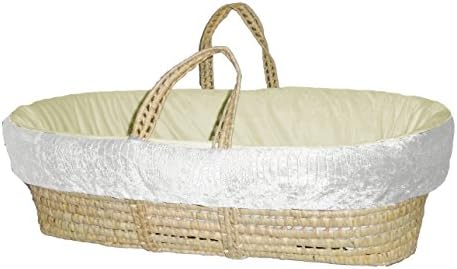dolls wicker moses basket