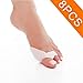 8PCS Bunion Pads, Upgrade Soft Silicone Toe Separators Big Toe Bunion Correctors, Hammer Toe Straighteners Splint for Foot Pain Toe Stretchers for Women Men