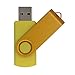 SumDuta 5pcs 16GB USB 2.0 Flash Drive Swivel Design Memory Stick 5 Pack 16GB Mixed Colors: Purple Green Blue Red Gold