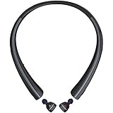 LG TONE FREE HBS-F110 Wireless Bluetooth Earbuds with Charging Neckband &ndash; Black