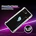 redluckstar ROG Phone 2 Case, ROG Phone II Case, Slim Fit Clear Cover TPU Silicone Bumper Soft Anti-Scratch Shockproof Protective Case for ASUS ROG Phone 2 (ZS660KL) Gaming Phone 2019
