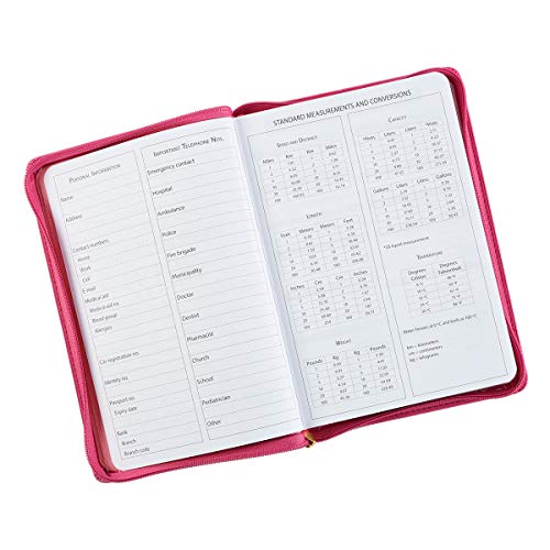 2019 Executive Planner with Zipper Closure - Grateful Heart