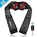 2019 New ELEGIANT Shiatsu Neck and Back Massager Wireless Remote Control-Inside The Small Pocket of The Massager, Electric Shoulder Massage with 3D Kneading Massage for Muscles Pain Relief Relaxation