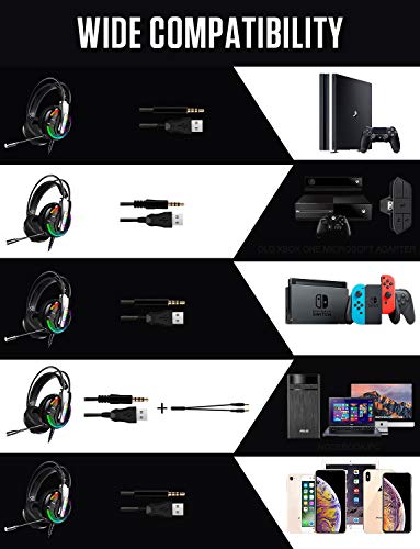 6 ZIUMIER+Canceling+Surround+Over+Ear+Headphones