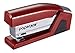 Bostitch Office Injoy Spring-Powered Compact Stapler - Red (1511), plastic-half strip