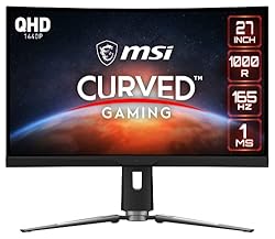 MSI QHD Anti-Glare 1ms 2560 x 1440 Ultra Wide 165Hz