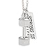 Godyce Barbell Pendant Necklace Women Men Stainless Steel Sports Silver Gym Jewelry