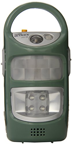 Datexx Outback Rechargeable Power Bank with LED Lamp and iPod/Cell Phone Charger