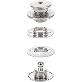 LOXX&reg; Fastener Set, Nickel Plate, Solid Brass