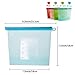 Early Buy Reusable Silicone Food Preservation Bag Airtight Seal Food Storage Container FREEZE HEAT MICROWAVE STEAM STORE 2-Way Closure (Vented or Leak-Proof)
