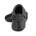 Binmer(TM) Baby Kids Tassel Soft Sole Leather Shoes Infant Boy Girl Toddler Shoes (0~6 Month, Black)