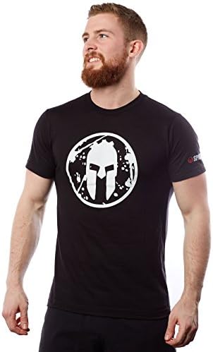 Spartan Helmet Bold Logo Tee - Men's