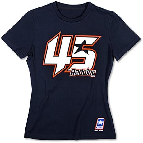 Scott Redding 45 Moto GP 45 Blue Womens T-shirt Official New