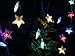 Huacenmy Outdoor Solar Star String Lights 30ft 50LED Multicolor Twinkle Solar Powered Garden Decor for Playhouse, Lawn, Patio, Landscape - Christmas, Spring, Summer Party