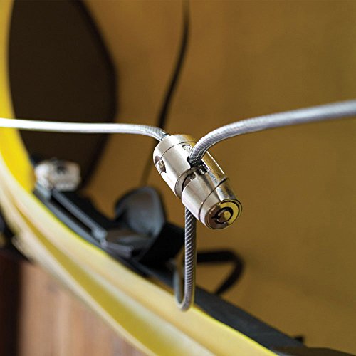 Seattle Sports Cradle Cable Lock for Kayaks, Canoes, Paddle Boards, Surfboards (Renewed)