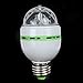 Windspeed Rotating LED Strobe Bulb Multi Changing Color Crystal Stage Light E27 Base