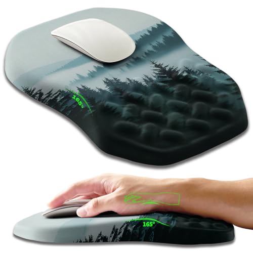 Armanza Ergonomic Memory Foam Mouse Pad