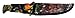 Bubba Blade 6 Inch Scout Knife with Mossy Oak Break-Up Country Camo, Full Tang High-Carbon Stainless Steel Non-Stick Blade, Lanyard Hole and Synthetic Sheath for Hunting, Camping and Fishing