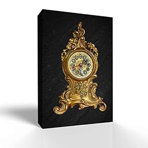 wall26 Canvas Wall Art Vintage Clock Pictures Home...