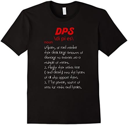 Men's DPS Shirt Wow Funny Definition 2XL Black