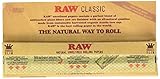 Raw Classic King Size Slim Rolling Paper 5 Packs