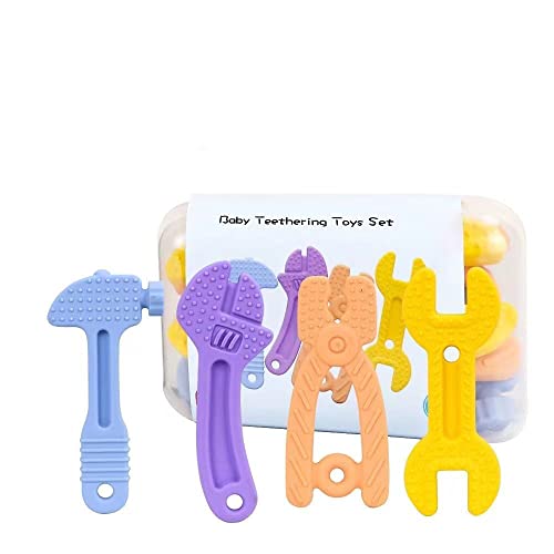 4 Pack Baby Teething Toys, Hammer Wrench Spanner Pliers Shape Pricepulse