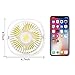 Tencoz USB Fan, USB Desk Fan, Portable Mini USB Fan, Fan USB 3 Speeds Adjustable, Desk Fan USB Desk Fan with USB, USB Table Fan Silent Ideal For Home Office Outdoor Travel USB Powered