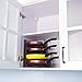 Pan Rack Organizer Shelf, Pot Rack Holder, Cookware Storage Rack for Kitchen Cabinet