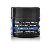 Herbal Choice Mari Organic Anti-X Cream 50ml/ 1.7oz Glass Jar