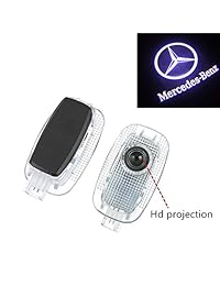 W221 Benz S Class 2006 2013 S500 S350 S63 S65 Logo de 4 unidades para puerta de coche, proyector de luces LED para Mercedes Benz Clase S