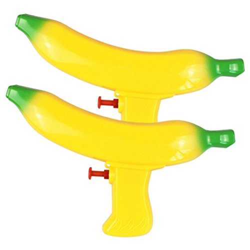 Water Gun Toy,Kasien Children Summer Outdoor Beach Bathing Water Toys Banana Shape Playing Water Toys