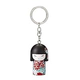 Enesco kimmidoll “Yoshimi Respectful” PVC Keychain, 2.17”