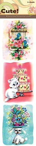 Cute Winter Flowers Stickers