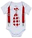 Noah's Boytique Baby Boys Valentines Day Suspender Bow Tie Outfit
