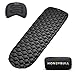 HoneyBull Sleeping Pad | HoneyBull Lightweight Comfortable Sleep Mat Perfect for Camping and Traveling | Inflates in Just 1 Minute (Black)