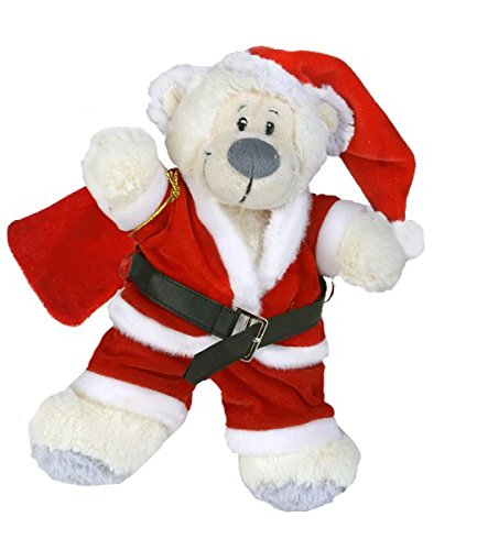 Santa Claus Teddy Bear Outfit (8")