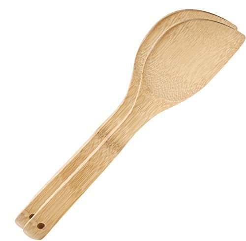 Set Of 2 Penn Brands' Bamboo Wooden Spatula - Non-stick Safe - EcoFriendly