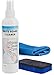 officematters 8 oz Chalkboard Whiteboard Liquid Cleaner Spray and Eraser Set for Blackboards Whiteboards Glass Liquid Chalks and Dry Erase Boards,Non-Toxic