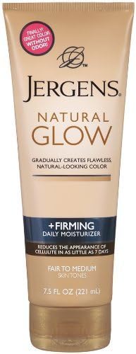 jergens firming tanning lotion