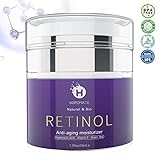 HOPEMATE Retinol Anti-Aging Moisturizer Cream for Face and Eye Care, Anti-Wrinkle Essence with Hyaluronic Acid, Vitamin E and Green Tea, Day and Night Cream, 1.7 Fl.Oz, 50ml