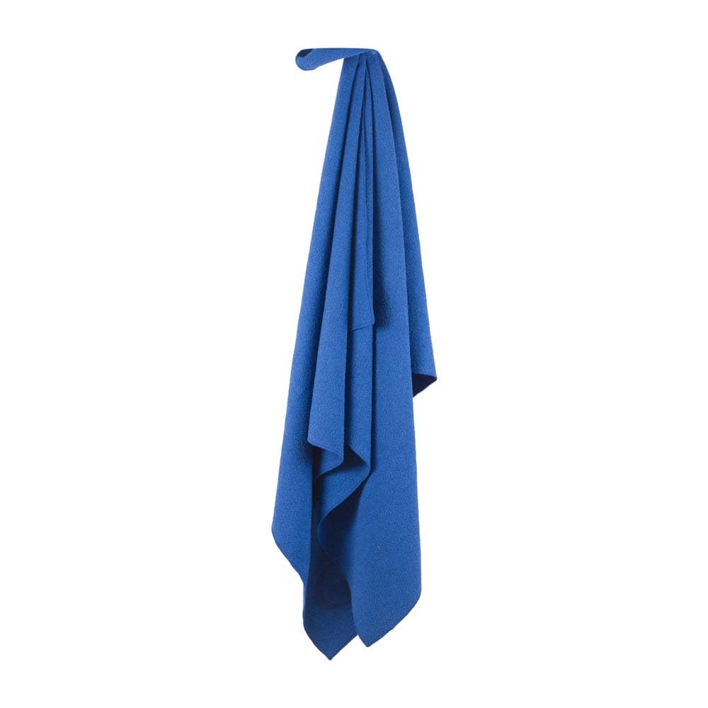 Lifeventure MicroFibre Travel Towel — Compact, Lightweight Quick-Dry Sports & Beach Towel, Sand-Free Design, Giant, Blue