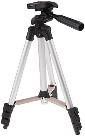 Limeswood 3110 Portable Camera Tripod with Three-Dimensional Head & Quick Release Plate Suitable for Apple & Android Devices
