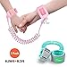 Toddler Harness Kid Leash - Anti Lost Wrist Link - Child Safety Toddler Leash for Toddlers, Babies & Kids - 2 Pack (6.56ft & 8.2ft)