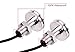 YITAMOTOR 20 X 23mm Eagle Eye High Power 5730 LED White Fog Daytime DRL Backup bulbs 9W