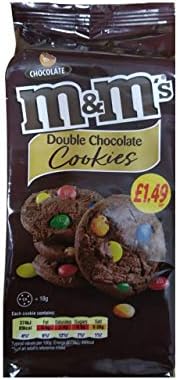 M&M Double Chocolate Cookies 144gm