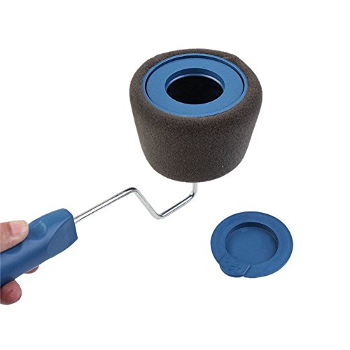 8Pcs/Set Paint Roller Runner Pro Brush Handle Flocked Edger Kit for Home Office Building Wall Painting